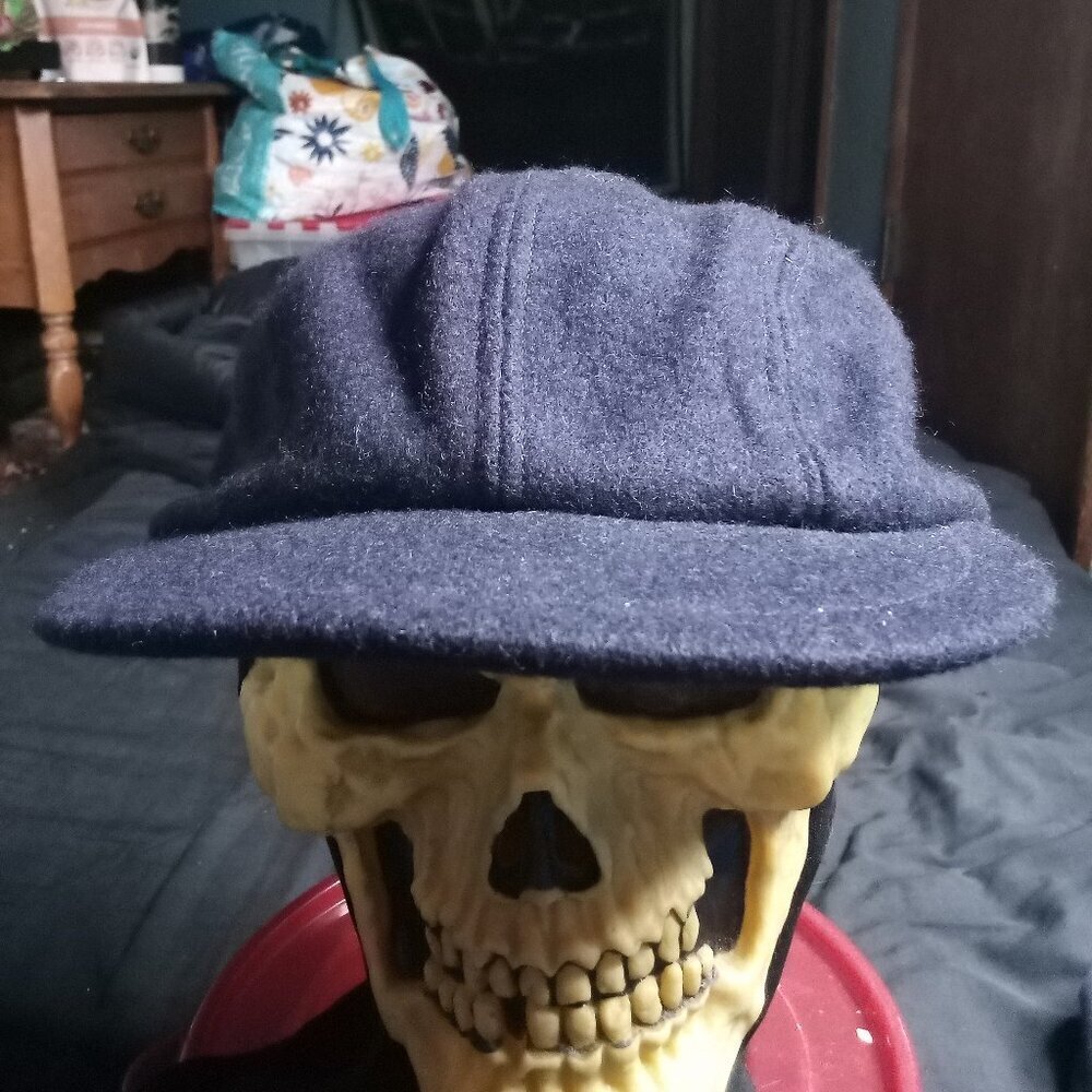Vintage J. Crew Four Panel Wool Fitted Hat Cap